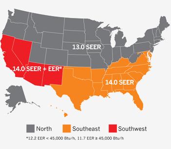 SEER Map USA