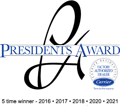 Five Time Recipient of the Carrier President's Award