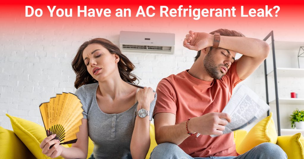 Do you have an AC refrigerant leak? Sanford Temperature Control can fix it.