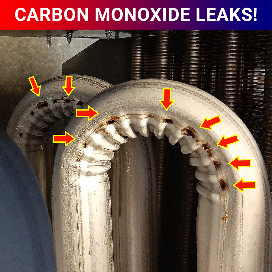 Bad Heat Exchanger 2019 LEAKing carbon monoxide