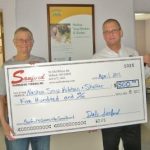 Sanford's Donation to Nashua Soup Kitchen & Shelter