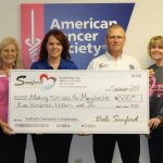 Sanford's Donation to Making Strides of Manchester