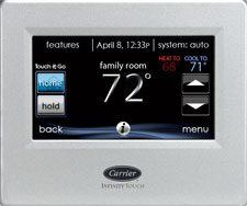 Smart Carrier Thermostat