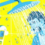 shower water lukewarm not hot