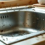 gnats in kitchen sink drain